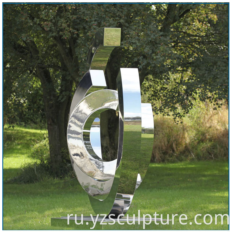 Stainless Steel Abstract Sculpture 